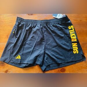 Arizona State Sun Devils Black Aeroready Adidas D4T Players Gym Shorts Sz#3XL5